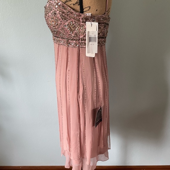 Sue Wong Sequin Flapper Formal Beaded Dress Size 6 NWT - Picture 10 of 15